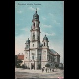 Carte poștală veche Oradea &ndash; Biserica "Prieteniei" &ndash; 1914