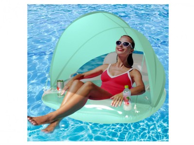 Colac de inot Float Joy pentru adulti cu baldachin - RESIGILAT foto
