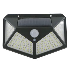 Lumina Solara de Perete cu 100 LED-uri,Baterie Mare
