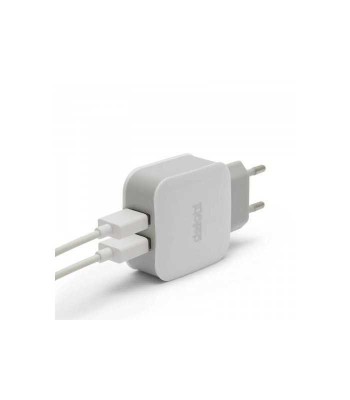 Incarcator alimentator retea la 2x USB 2.1A alb Delight foto