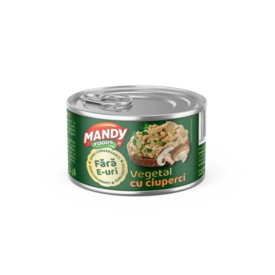 Pasta Vegetala cu Ciuperci Mandy, 145 g, Pasta Tartinabila Vegetala cu Ciuperci Mandy, Pasta Tartinabila cu Ciuperci Mandy, Pasta Vegetariana cu Ciupe foto