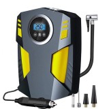 Compresor auto portabil cu lanterna si afisaj electornic flippy, dc 12v, 120w, 35l/min, cablu de alimentare 3m, pompa biciclete, moto, mingi, saltele,
