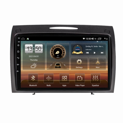Navigatie dedicata cu Android Mercedes SLK R171 2004 - 2011, 6GB RAM, Radio GPS foto