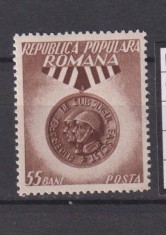 ROMANIA 1953 LP. 352 MNH foto