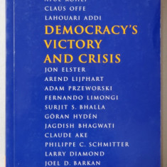 DEMOCRACY 'S VICTORY AND CRISIS , NOBEL SYMPOSIUM NO. 93 , edited by AXEL HADENIUS , 1997