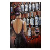 Cumpara ieftin Tablou fier 80x5x120 cm
