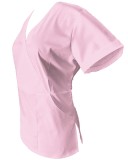 Halat Medical Pe Stil, Roz Deschis cu Elastan, Model Marinela - 4XL