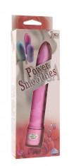 Vibrator Power Smoothies, Roz, 15 cm foto