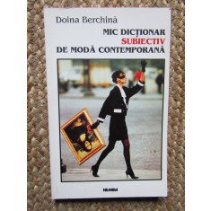 Doina Berchina - Mic dictionar subiectiv de moda contemporana