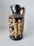 Ulciorde vin / vas ceramic vechi vintage (Romania anii 60), 24cm inaltime