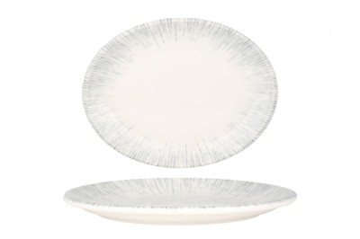 Bonna Placa de service - Iris - Por&amp;Aring;&amp;pound;elan - 20x16 cm - set de 2 foto