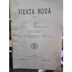 Revista Vieata Noua Nr. 18 noiembrie 1912