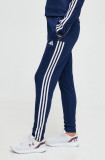 Adidas Performance pantaloni de antrenament Tiro 23 League culoarea bleumarin, cu imprimeu HS3493