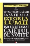 Tot ce trebuie sa stii ca sa fii as la istoria lumii intr-un ditamai caietul de notite - Litera