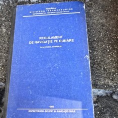 REGULAMENT DE NAVIGATIE PE DUNARE IN SECTORUL ROMANESC