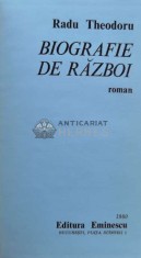 Biografie de razboi - 1980 - Radu Theodoru ($M159)