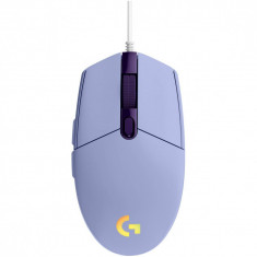 Mouse Gaming Logitech G102 Lightsync Lilac foto