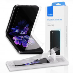 Folie de protectie WhiteBej Premium Gen Film pentru Samsung Galaxy Z Flip 5 Transparent