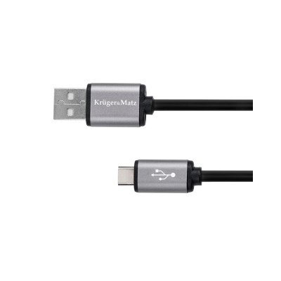 Cablu USB A 3.0-tip C t-t 1m KM basic foto