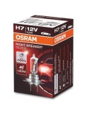 Bec H7 Night Breaker Silver +100% 12V 55W, OSRAM