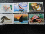 Tanzania-Fauna si turism-serie completa ,MNH, Nestampilat