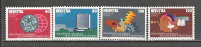 Elvetia.1982 Organizatia mondiala ptr. proprietate intelectuala-Domenii SH.175 foto