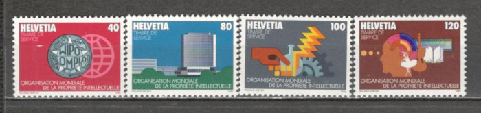 Elvetia.1982 Organizatia mondiala ptr. proprietate intelectuala-Domenii SH.175