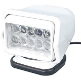 Proiector Led Rotativ Cu Telecomanda Wireless 50W 4000 Lumeni Spot Beam Alb 867102