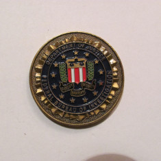 PVM Medalie SUA "Federal Bureau of Investigation" FBI / email / frumoasa si rara