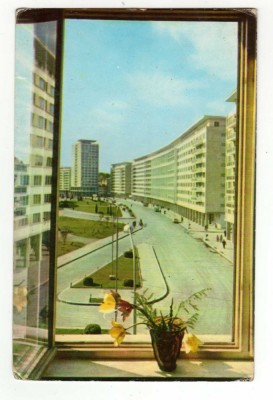 BUCURESTI VEDERE DIN PIATA PALATULUI RPR 8382 foto