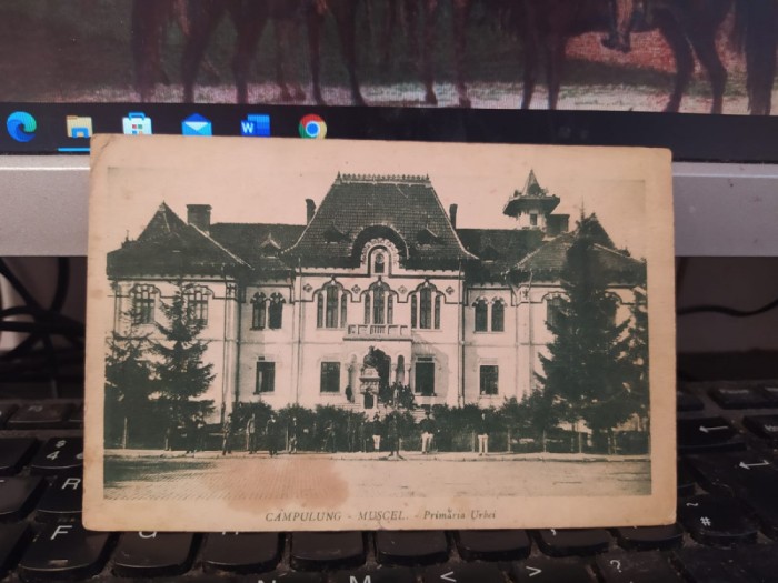C&acirc;mpulung Muscel, primăria Urbei, circa 1925, 205