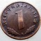 B.046 GERMANIA 1 REICHSPFENNIG 1937 A