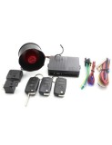 Alarma auto cu 2 telecomenzi cu cheie briceag