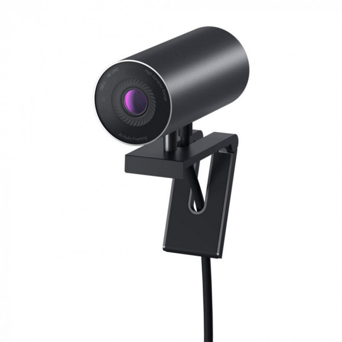 Dell webcam 4k wb7022 connectivity technology: wired camera: color optical sensor type: sony starvis&trade; cmos