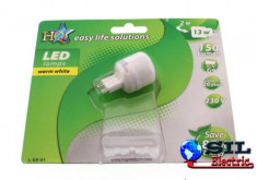 Bec cu led,G9, 2W,2700K,HQ foto