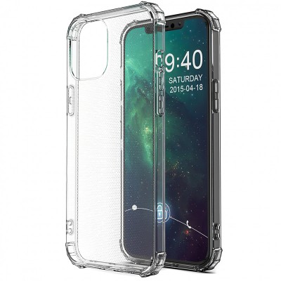 Husa TPU WZK Military Antisoc pentru Apple iPhone 12 Pro Max, Transparenta foto