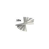 Banda pentru baterie din otel placat cu nichel-Dimensiuni 0.1x4x100mm