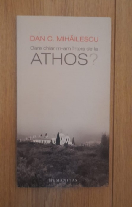 Oare chiar m-am &icirc;ntors de la Athos - DAN C. Mihăilescu