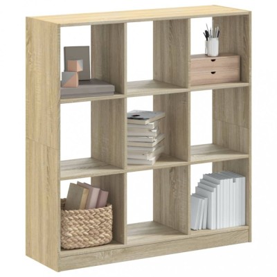 Gossi biblioteca, stejar sonoma, 102x32x108 cm, lemn prelucrat foto