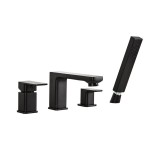 BATERIE CADA 4 PIESE NEGRU MAT LOFT VALVEX 2455950