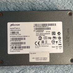 SSD Micron-128GB SATA-III, 6G/s