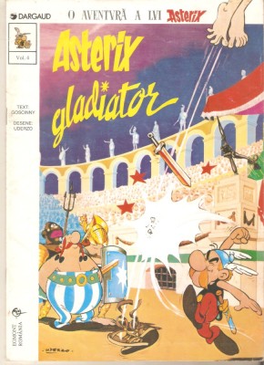 Asterix gladiator-benzi desenate foto