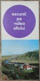 Excursii pe Valea Oltului// brosura turism perioada comunista