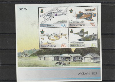 Avioane militare istorie,Noua Zelanda. foto