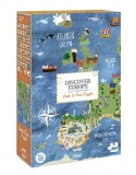 Puzzle Londji 200 piese - Descopera Europa