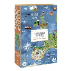 Puzzle Londji 200 piese - Descopera Europa
