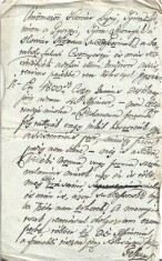 A3788N Act de &icirc;mprumut florini renani, Inău, județul Maramureș, 1833, limba maghiară/Magyar nyelvű okirat, 1833