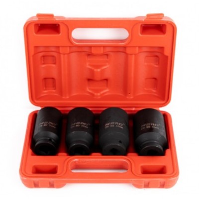 Set chei tubulare impact, 4 piese 30, 32, 34, 36 mm, prindere 1 2, BZRSH foto
