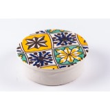 Cutie de depozitare din ceramică decorativă Losange