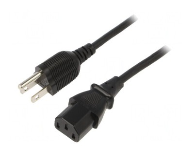 Cablu Alimentare 1.8m IEC C13 la NEMA 5-15 foto